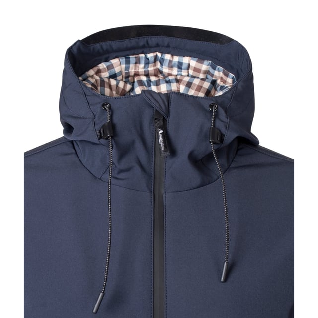 Elevate your outerwear collection with the Aquascutum Active Navy Blue Shell Mid Parka Jacket. This technical masterpiece features premium "Shell" fabric construction, offering the perfect alternative to the Hydro Parka. Experience superior warmth with the luxurious Primaloft® 100% polyester internal padding, ensuring you stay comfortable in any weather condition. Part of the FW23 collection, this men's parka combines sophisticated style with advanced performance