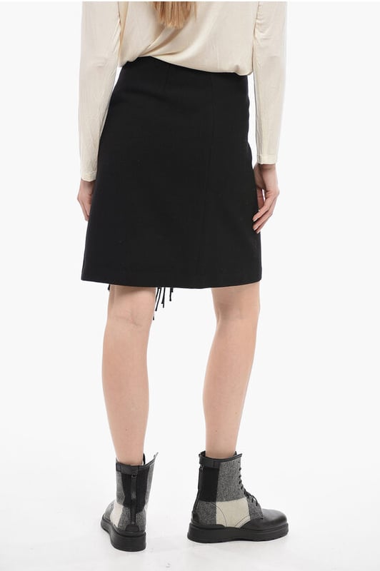 Otoño-Invierno, Negro, Cierre cruzado, Hecho en Italia