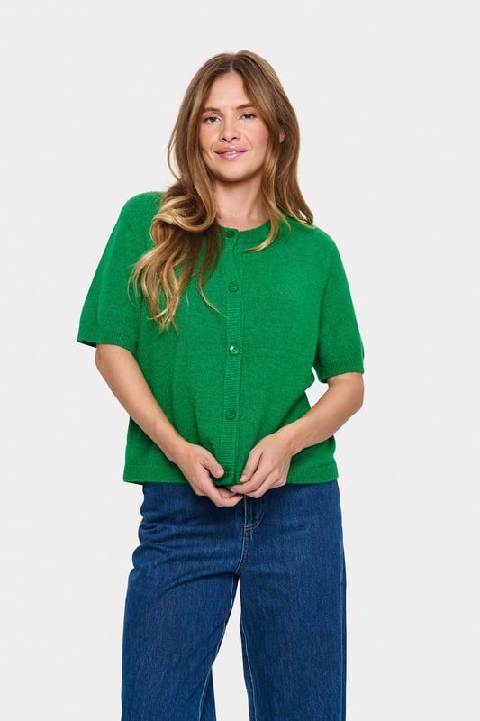 Regular fit,Korte mouwen  Handwas, niet bleken, niet in de droger drogen, Liggend laten drogen., koud strijken max. 110° C, Niet droog reinigen  80% Polyester,11% Acryl,6% Wol,3% Elastaan