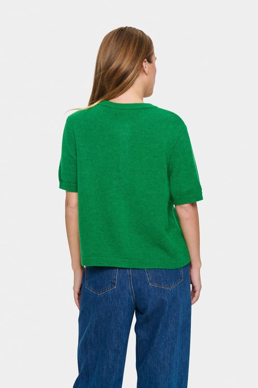 Regular fit,Korte mouwen  Handwas, niet bleken, niet in de droger drogen, Liggend laten drogen., koud strijken max. 110° C, Niet droog reinigen  80% Polyester,11% Acryl,6% Wol,3% Elastaan