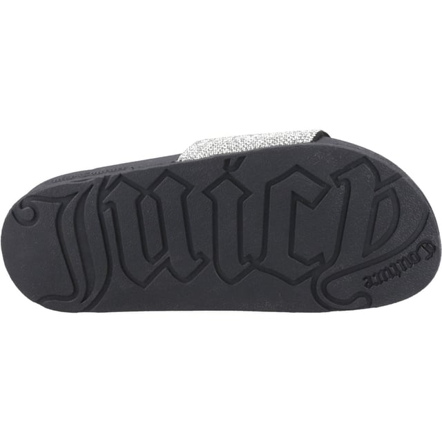 Dit instapmodel heeft een veloursband met hotfix diamanté merkapplicatie, een merkgebonden buitenzool en voetbed.