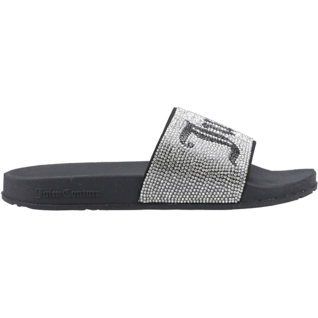 Dit instapmodel heeft een veloursband met hotfix diamanté merkapplicatie, een merkgebonden buitenzool en voetbed.