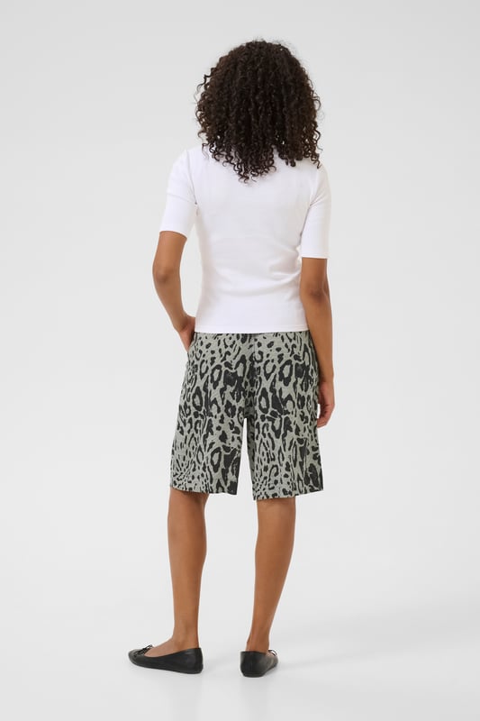Regular fit,Elastische Taille,Über Knielänge,Weite leg  Schonwäsche 30°, Nicht bleichen, Nicht im Trockner trocknen, Tropnass aufhängen im Schatten, Warm bügeln max. 150° C, Trockenreinigung  70% Viskose (LivaEco™),30% Leinen