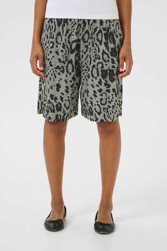 Regular fit,Elastische Taille,Über Knielänge,Weite leg  Schonwäsche 30°, Nicht bleichen, Nicht im Trockner trocknen, Tropnass aufhängen im Schatten, Warm bügeln max. 150° C, Trockenreinigung  70% Viskose (LivaEco™),30% Leinen