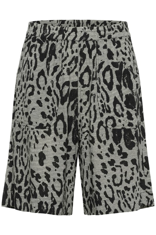 Regular fit,Elastische Taille,Über Knielänge,Weite leg  Schonwäsche 30°, Nicht bleichen, Nicht im Trockner trocknen, Tropnass aufhängen im Schatten, Warm bügeln max. 150° C, Trockenreinigung  70% Viskose (LivaEco™),30% Leinen