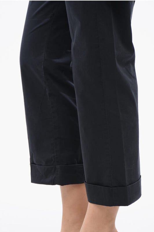 Lente-Zomer, Blauw, 4 zakken, Knopen, Ritssluiting, Riemlussen, Sluiting aan de voorkant, Platte voorkant, Normale taille