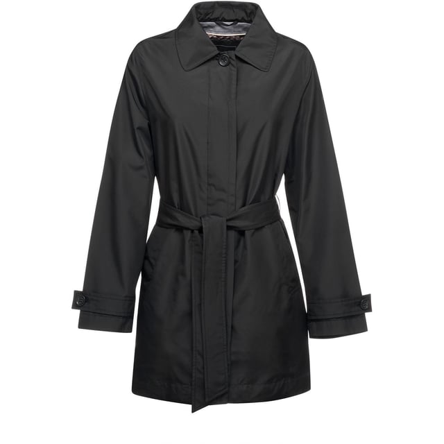 Water-resistant and windproof, Soleil is a trench coat with a waistbelt, practical pockets and a refined vibe. This ultralight garment has been crafted from recycled matt polyester with an everyday aesthetic and will perfectly complete city dressing.