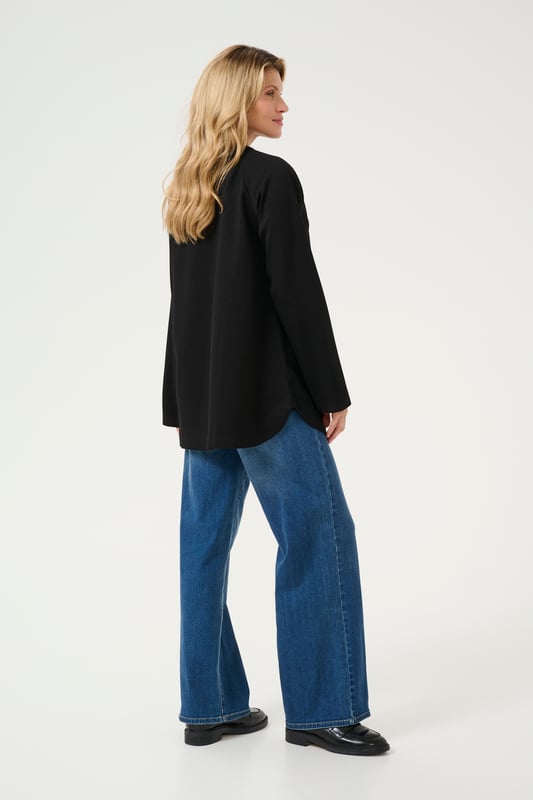 A-shape,Mitte des Oberschenkels,Lange Ärmel  Schonwäsche 30°, Nicht bleichen, Nicht im Trockner trocknen, Tropnass aufhängen im Schatten, Warm bügeln max. 150° C, Trockenreinigung  50% Polyester,45% Viskose,5% Elasthan