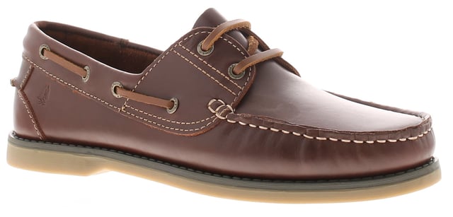 Hush Puppies Mens Boat Shoes Wilson Boat Shoe Leather Lace Up brown Hush Puppies Mens Boat Shoes Wilson Boat Shoe Leather Lace Up Brown. Leather Upper. Textile Lining. Synthetic Sole. Footwear Formal.