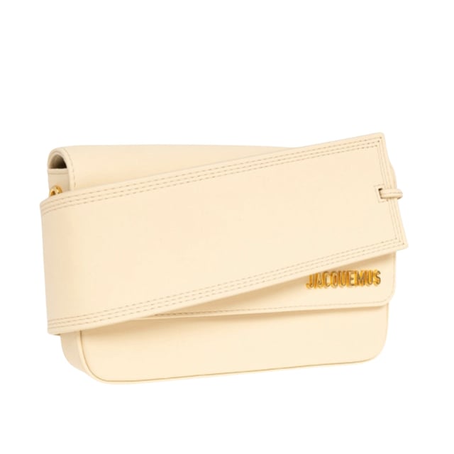 Elevate your accessory collection with the exquisite Jacquemus Le Carinu Ivory White Bag. This stunning designer piece combines timeless elegance with contemporary flair, making it the perfect statement accessory for any outfit. Crafted with meticulous attention to detail, this ivory white treasure embodies luxury and sophistication. The versatile design transitions effortlessly from day to evening, ensuring you'll stand out with refined style wherever you go. A must-have addition to any fashion-forward woman's wardrobe. Dimensions 12 x 18.5cm. 100% Leather Made In Spain