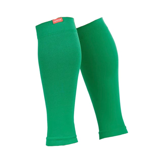 VIM & VIGR Nylon 15-20 mmHg Graduated Compression Sleeves: Revitalize your legs with VIM & VIGR Compression Sleeves. Designed to provide targeted relief, these sleeves use integrally-knit graduated compression to energize your legs. The therapeutic pressure starts at the ankle and gradually eases upward, reducing swelling and alleviating achiness. Whether you're sitting or standing for long periods, these sleeves offer the support you need throughout the day. Crafted from premium nylon fibers and spandex, these sleeves provide 15-20 mmHg compression, making them perfect for all-day wear. Ideal for a variety of activities, including running, cycling, hiking, or simply everyday use, these sleeves help improve circulation and aid in muscle recovery. The moderate compression helps re-energize and support your legs while preventing fatigue. With their flexible toe pocket and contoured fit, these compression sleeves are designed for comfort. Available in four vibrant colors and three sizes, they provide a tailored fit for optimal support. Machine washable for easy care, these sleeves are a trusted solution for anyone with circulation issues or those needing relief after a long day. Extra Product Details: Compression Level: 15-20 mmHg Materials: 91% Nylon, 9% Spandex (Latex-free) Sizes: Small/Medium, Medium/Large, Large/X-Large Colours: Black, Colbalt/Sky, Grass, Orchid Flexible Toe Pocket Machine Washable Ideal for Circulation Problems and Muscle Recovery