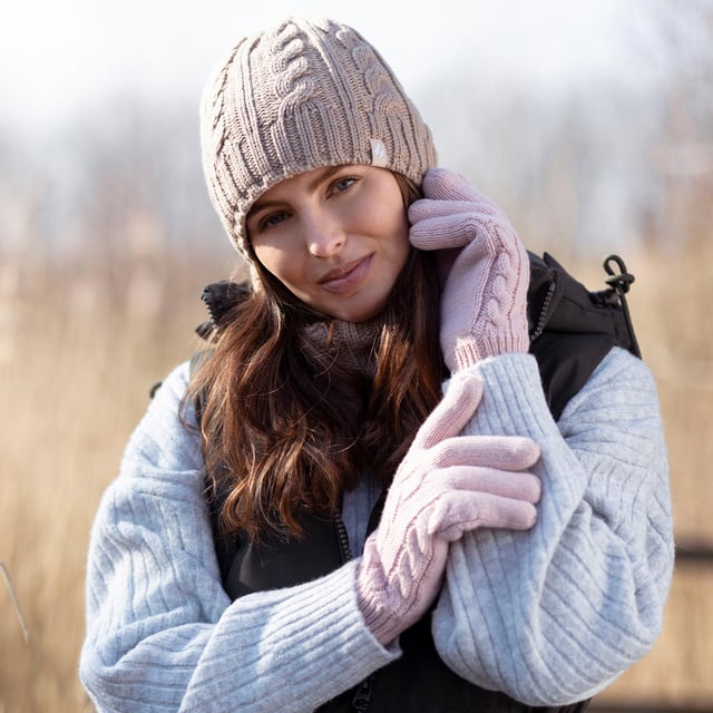 Heat Holders - Ladies Set - Hat / Gloves / Neckwarmer / Twist Socks: Wrap yourself in complete comfort with the Heat Holders Ladies Winter Set, including a thermal hat, gloves, neckwarmer, and cosy twist socks. Designed to keep you warm from head to toe, each piece in this set is crafted with Heat Holders’ advanced thermal technology, providing exceptional insulation for cold winter days. Whether you're heading out for a frosty walk or enjoying a relaxed day indoors, this set ensures warmth and style in every moment. The thermal hat and neckwarmer offer full head and neck coverage, ideal for blocking out icy winds. The gloves are lined with HeatWeaver thermal fabric, delivering a soft and snug feel while locking in heat. Completing the set, the twist socks are thick, plush, and perfect for keeping your feet warm during the chilliest weather. With various colour options and sizes (S/M and M/L), this set makes a practical yet thoughtful gift or a reliable winter essential for yourself. Extra Product Details: Includes: Thermal hat, gloves, neckwarmer, twist socks Thermal lining: HeatWeaver insulation Sizes: S/M, M/L Colours: Multiple options available Ideal for cold weather Great gift idea Soft, plush, and cosy feel throughout. Stay warm and stylish with this complete winter-ready accessory set.