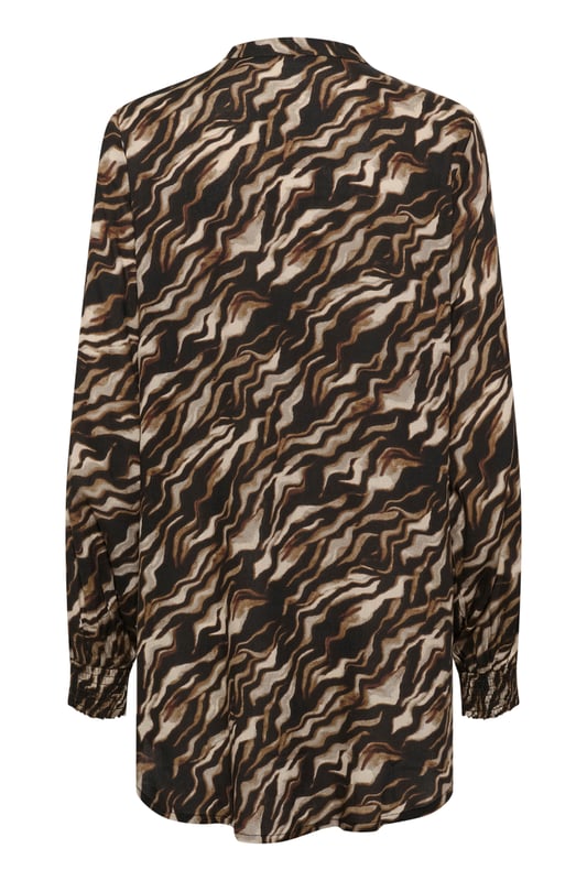 Casual fit,Mitte des Oberschenkels,Lange Ärmel  Schonwäsche 30°, Nicht bleichen, Nicht im Trockner trocknen, Liegend trocken im Schatten, Warm bügeln max. 150° C, Professionelle Reinigung.  100% Viskose (LENZING™ ECOVERO™)