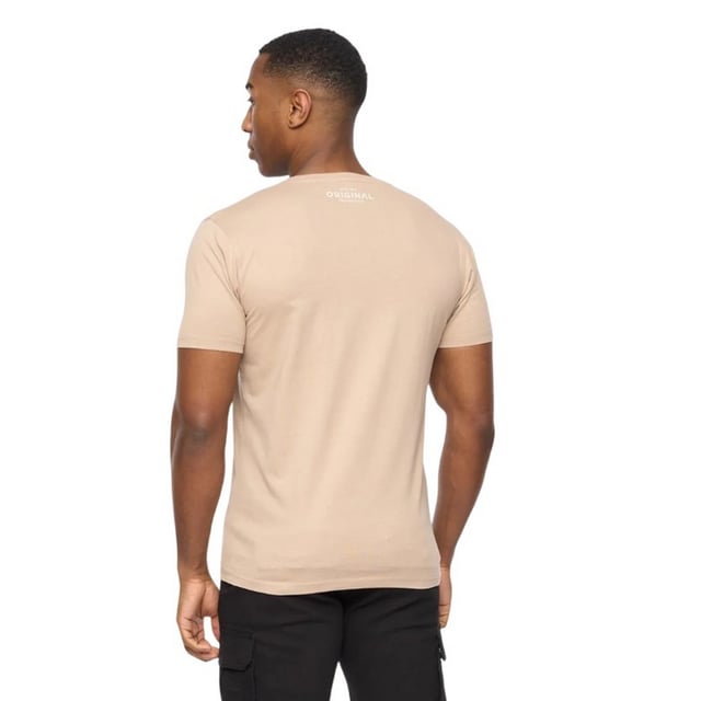 100% Cotton. Fabric: Soft Touch. Design: Printed, Text. Neckline: Crew Neck. Sleeve-Type: Short-Sleeved. Fit: Regular. M: 40 in. L: 42 in. XL: 46 in.