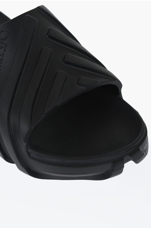 Frühling-Sommer, Gummisohle, Gummi, Made in Italy, Slip-on, Schwarz