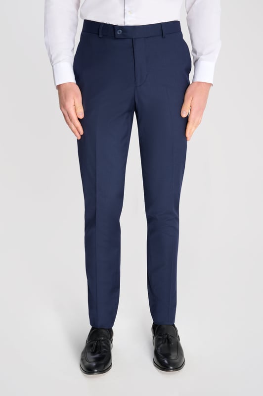 Suit Trousers by Carter & Jones

Elevate your formal wardrobe with the Suit Trousers by Carter & Jones, designed for the discerning gentleman who values both style and sophistication. Each featuring those classic details that ensure you stand out in any setting.

Trousers: Pleated trousers that offer a refined silhouette with a Hook and Bar Closure, combining comfort with style for an impeccable fit.

Slim Fit.

Dry Clean Only.

Main Fabric 68% Polyester 29% Viscose 3% Elastane.

Lining 100% Polyester.