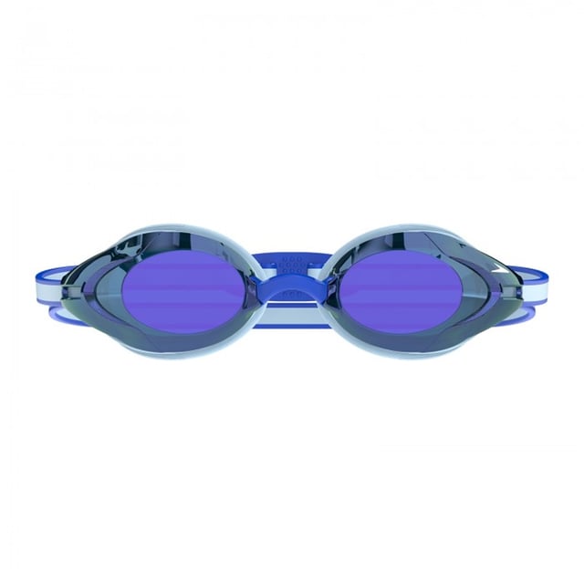 Ontwerp: Effen. Verstelbare Neusbrug. 100% UV-bescherming, Antivries, Vervangbare Neuspad, Brede Splitband. Latexvrij. Spiegeleffect Lens.