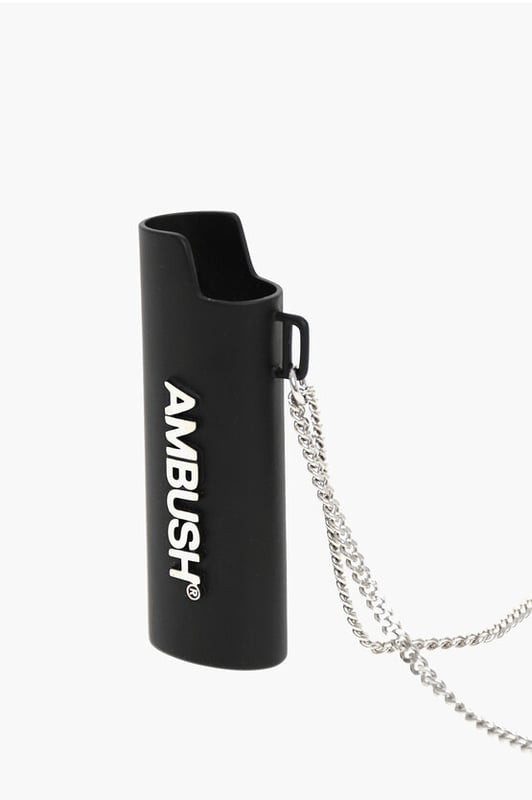 STREET CHIC, Otoño-Invierno, Negro, Metal, Logotipo, Hecho en Japón, HALLO-WEEK, REGALO DE NAVIDAD, SAN VALENTÍN, Largo: 73cm - Colgante: 7cm