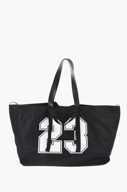 Primavera-Verano, Negro, Cierre de cremallera, Color liso, Piel, Logotipo, Bolsillo interior, Bolso de mano, Bolso de hombro, Doble asa, SAN VALENTÍN, LxAxP: 44x35x23cm