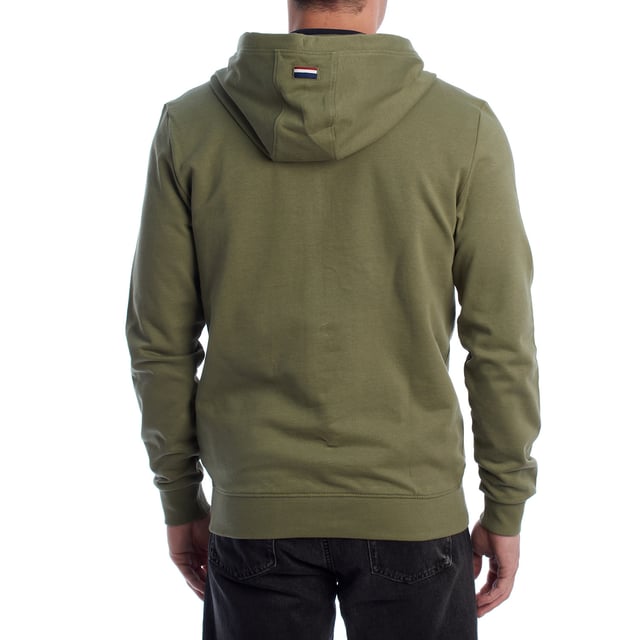 Designed for those who value functionality without sacrificing style, this US Polo Assn. zip-up hoodie combines comfort, contemporary design, and sporting heritage. Ideal for casual looks or light workouts, it adapts to the pace of everyday life with a timeless aesthetic.

 Details:
 - Full zip front closure.
 - Hood with adjustable contrasting drawstring.
 - Round neck.
 - Functional kangaroo pockets.
 - US Polo Assn. logo embroidered on the chest.
 - Soft and stretchy fabric, ideal for everyday use.
 - Ribbed cuffs and waistband.
 - Matching visible seams.

 At US Polo Assn., every garment reflects the authentic spirit of the sport of polo. This men's sweatshirt represents our commitment to quality, comfort, and classic style reinvented for the modern man.
 Composition: 100% Cotton
 Care:
Wash at maximum temperature 30º.
 Iron at low temperature.
 Do not use bleach.
 Do not use a dryer.
 Do not dry clean.