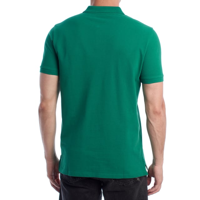Men's Short Sleeve Polo Shirt US41197049 Inspired by the brand's sporting heritage, this US Polo Assn. polo offers a perfect blend of tradition and modernity. Designed for the man who values authenticity, its impeccable cut and embroidered details make it a contemporary wardrobe staple.
Details:
- Classic polo-style collar with two-button placket.
- Short sleeves.
- Tricolor trim detail on the inside of the neck.
- US Polo Assn. logo embroidered on the chest with “Since 1890” inscription.
- Regular cut that guarantees comfort and freedom of movement.
- High quality breathable piqué fabric.
At US Polo Assn., every garment tells a story of authenticity, tradition, and sporty style. This men's polo shirt isn't just a staple: it represents the official heritage of the sport of polo and reflects our passion for quality, design, and casual elegance. Dress with identity, dress with history.
Composition: 100% Cotton
Care:
Machine wash cold (max. 30°C).
Do not use bleach.
Iron at low temperature if necessary.
Air dry, avoid dryer.