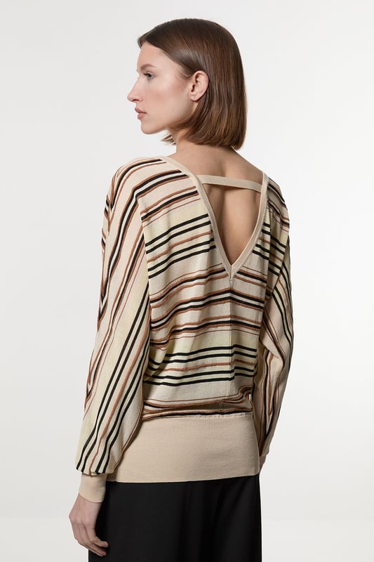Lightweight knitted jumper with delicate stitch detailing Elegant V-neckline for a flattering silhouette Relaxed fit with dropped shoulders for effortless style Versatile design suitable for various daywear occasions Subtle texture adds visual interest to the garment  This Karen Millen lightweight knitted jumper is the epitome of casual sophistication. The delicate stitch detailing adds a touch of refinement to this everyday essential, while the V-neckline creates a flattering frame for your dcolletage. Perfect for those laid-back days when you want to look put-together without trying too hard. Style it with wide-leg trousers and a slim belt for a chic daytime ensemble, or pair it with your favourite jeans for a relaxed weekend look. The versatility of this jumper makes it ideal for family gatherings, brunch dates, or casual outings. Its lightweight nature allows for easy layering, making it a go-to piece for transitional weather. Remember to accessorise with minimalist jewellery to complement the jumper's understated elegance.