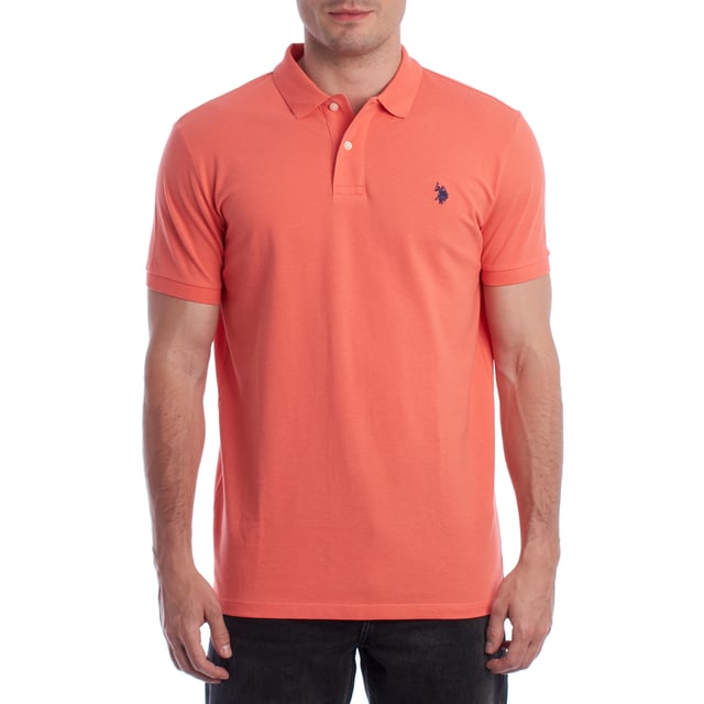 Inspired by the brand's sporting heritage, this US Polo Assn. polo offers a perfect blend of tradition and modernity. Designed for the man who values authenticity, its impeccable cut and embroidered details make it a contemporary wardrobe staple.

 Details:
 - Classic polo-style collar with two-button placket.
 - Short sleeves.
 - Piping detail on the inside of the neck.
 - US Polo Assn. logo embroidered on the chest.
 - Regular cut that guarantees comfort and freedom of movement.
 - High quality breathable piqué fabric.

 At US Polo Assn., every garment tells a story of authenticity, tradition, and sporty style. This men's polo shirt isn't just a staple: it represents the official heritage of the sport of polo and reflects our passion for quality, design, and casual elegance. Dress with identity, dress with history.
 Composition: 100% Cotton
 Care:
Machine wash cold (max. 30°C).
 Do not use bleach.
 Iron at low temperature if necessary.
 Air dry, avoid dryer.