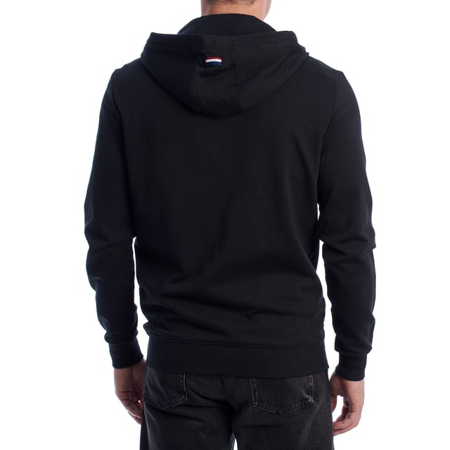 Designed for those who value functionality without sacrificing style, this US Polo Assn. zip-up hoodie combines comfort, contemporary design, and sporting heritage. Ideal for casual looks or light workouts, it adapts to the pace of everyday life with a timeless aesthetic.

 Details:
 - Full zip front closure.
 - Hood with adjustable contrasting drawstring.
 - Round neck.
 - Functional kangaroo pockets.
 - US Polo Assn. logo embroidered on the chest.
 - Soft and stretchy fabric, ideal for everyday use.
 - Ribbed cuffs and waistband.
 - Matching visible seams.

 At US Polo Assn., every garment reflects the authentic spirit of the sport of polo. This men's sweatshirt represents our commitment to quality, comfort, and classic style reinvented for the modern man.
 Composition: 100% Cotton
 Care:
Wash at maximum temperature 30º.
 Iron at low temperature.
 Do not use bleach.
 Do not use a dryer.
 Do not dry clean.