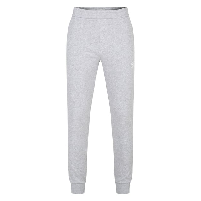 Elastische tailleband. Zakjes. Matte gestapelde logo. Ribgebreide boorden. Slim fit.