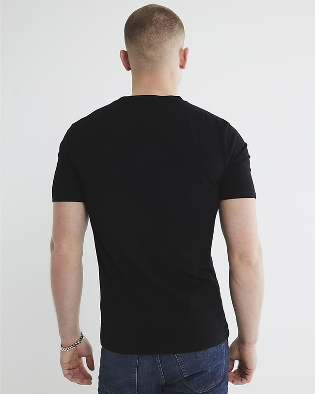 Pack of 3, Muscle fit, Multi coloured, V Neck, Short Sleeves