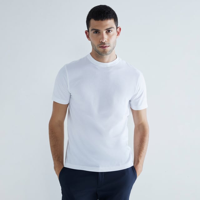 Pack of 3, Slim fit, Multi coloured, Crew neck, Short sleeves
