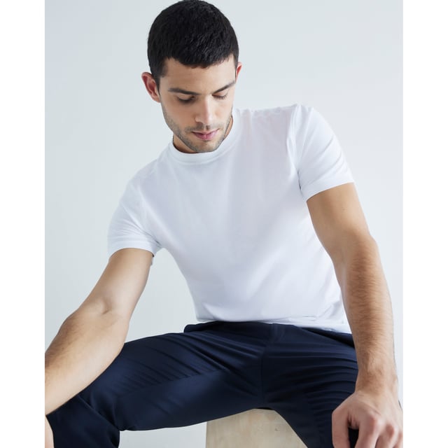 Pack of 3, Slim fit, Multi coloured, Crew neck, Short sleeves