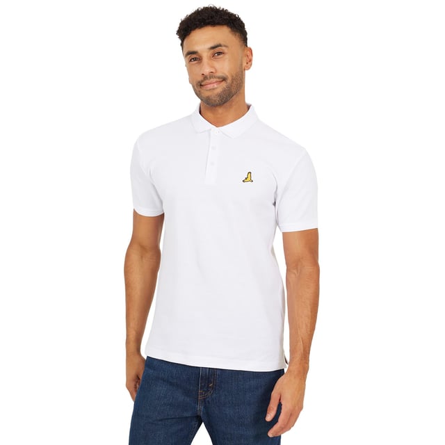 The Brave Soul Men's Cotton Polo Shirt offers perfect comfort and timeless style, making it a summertime need. This short-sleeved polo shirt is composed of soft, breathable cotton, which will keep you cool and comfortable on hotter days. With its classic style that has a stylish ribbed collar and a multipurpose two- or three-button placket, it's ideal for a variety of events, from casual meetings to your daily outfit. With its excellent breathability and comfortable fit provided by the premium fabric, it's the ideal option for the UK summer. You can easily find a perfect fit. This flexible polo may be paired with anything, from your favourite jeans or stylish chinos to cosy shorts, giving an easy and fashionable look.