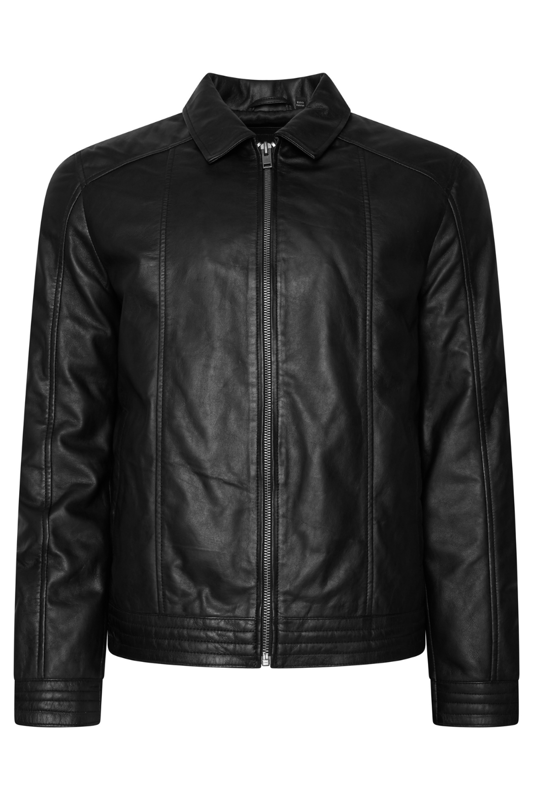 A timeless icon, reimagined in premium real leather. This Barneys Originals Harrington jacket offers classic British style with a modern twist. Featuring subtle stitch detailing at the cuffs and hem, this piece blends heritage design with contemporary craftsmanship.

Made from soft, durable leather, the Harrington is lightweight enough for everyday wear while still offering an elevated, structured silhouette. A staple for any wardrobe – perfect for transitional layering and effortlessly cool looks.