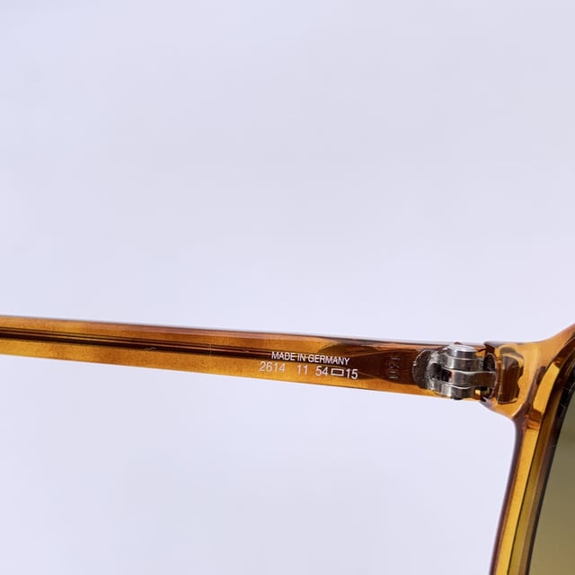 VINTAGE, RRP AS NEW
Infuse your look with vintage allure through these stunning Christian Dior CD 2614 sunglasses, a rare find from the fashion-forward 1980s. With their graceful classic and simple silhouette and warm brown tones, they embody the elegance and flair that defined Dior's golden age of accessories.  Made in Germany for women, this model is crafted from high-quality Lcm Optyl, offering both durability and a lightweight, comfortable fit. The 54 mm wide lenses and 42 mm height provide flattering coverage, while the 140 mm temples and temple-to-temple width create a balanced, secure wear perfect for everyday style or standout vintage looks.  Graded in A - EXCELLENT Condition Rating: A - EXCELLENTCondition Details: Gently Used. Lenses and frame in excellent condition. Please check the images carefully. Some show arrows indicating any evident defect. Please ask if you need to know more details or if you have any doubts. Generic case always included, please ask for availability of original case. Glasses maximum Width: 140mm Glasses Temple 130mm Glasses maximum lens width: 54mm Glasses maximum lens 42mm Glasses bridge width: 15mm Measurments:  width: 140 mm height: 42 mm