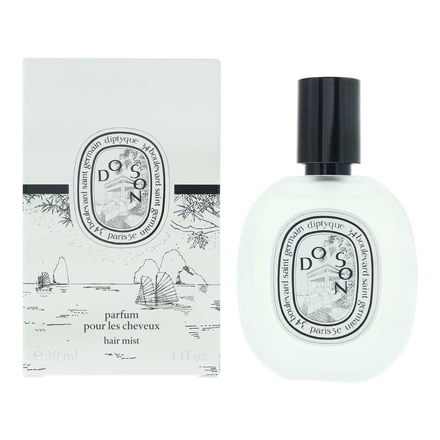 Diptyque Do Son Hair Mist is a luxurious, lightweight fragrance designed to envelop your hair in an elegant, long-lasting scent while nourishing and enhancing its natural beauty. 

Inspired by co-founder Yves Coueslant’s childhood summers in Do Son, Vietnam, this mist captures the intoxicating sea breeze mingled with the heady aroma of tuberose blossoms. 

A delicate blend of Tuberose, Orange Blossom, Jasmine and Marine Accord.  This composition offers a floral yet refreshing scent, evoking a sense of serene coastal elegance.  

Key Features: 

Enriched with camellia oil, known for its vitamins and antioxidants, it fortifies and beautifies hair without leaving a greasy residue.  
The mist delivers a subtle, non-overpowering fragrance, ensuring your hair feels fresh and light.  
Formulated to be gentle, making it ideal for daily use across various hair textures.  

How to Use:

After shampooing, rinse your hair with cold water to strengthen the hair fibres. This step enhances the absorption and longevity of the fragrance.  
Hold the bottle at arm’s length and lightly mist onto dry or damp hair, focusing on mid-lengths and ends. 

By incorporating this hair mist into your routine, you can enjoy a sophisticated fragrance that lingers throughout the day, leaving your hair smelling delightful and feeling revitalised.