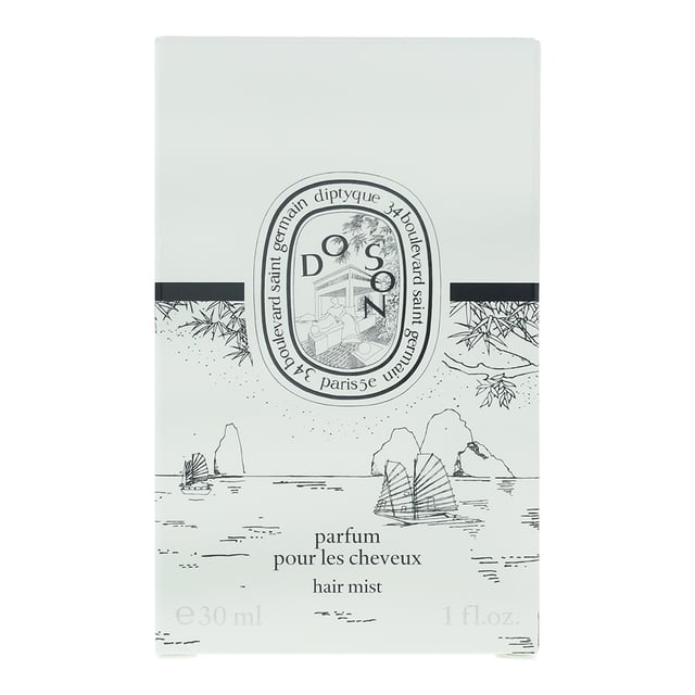 Diptyque Do Son Hair Mist is a luxurious, lightweight fragrance designed to envelop your hair in an elegant, long-lasting scent while nourishing and enhancing its natural beauty. 

Inspired by co-founder Yves Coueslant’s childhood summers in Do Son, Vietnam, this mist captures the intoxicating sea breeze mingled with the heady aroma of tuberose blossoms. 

A delicate blend of Tuberose, Orange Blossom, Jasmine and Marine Accord.  This composition offers a floral yet refreshing scent, evoking a sense of serene coastal elegance.  

Key Features: 

Enriched with camellia oil, known for its vitamins and antioxidants, it fortifies and beautifies hair without leaving a greasy residue.  
The mist delivers a subtle, non-overpowering fragrance, ensuring your hair feels fresh and light.  
Formulated to be gentle, making it ideal for daily use across various hair textures.  

How to Use:

After shampooing, rinse your hair with cold water to strengthen the hair fibres. This step enhances the absorption and longevity of the fragrance.  
Hold the bottle at arm’s length and lightly mist onto dry or damp hair, focusing on mid-lengths and ends. 

By incorporating this hair mist into your routine, you can enjoy a sophisticated fragrance that lingers throughout the day, leaving your hair smelling delightful and feeling revitalised.