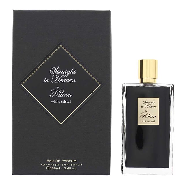 Straight To Heaven White Cristal by Kilian is a Woody Spicy fragrance for men. Launched in 2007, this fragrance is perfect for the colder seasons and ideal for evening wear. It offers an intense, sophisticated composition that combines the warmth of spices with the depth of wood, creating a luxurious and captivating scent.  

The fragrance opens with a rich and intoxicating blend of rum and dried fruits, creating a bold and sensual introduction that entices the senses. The heart reveals a complex mix of patchouli, nutmeg, jasmine, and hedione, adding depth and warmth to the fragrance while maintaining a subtle floral and spicy balance. The base settles into a refined and opulent combination of Virginia cedar, musk, amber, vanilla, guaiac wood, leather, and tonka, leaving behind a smoky, woody, and slightly sweet trail that is both powerful and sophisticated.  

Perfect for those who enjoy deep, rich, and aromatic fragrances, Straight To Heaven White Cristal is housed in a classic sleek bottle that reflects the fragrance's luxurious and refined character.  

Top Notes: Rum, Dried Fruits. 
Middle Notes: Patchouli, Nutmeg, Jasmine, Hedione. 
Base Notes: Virginia Cedar, Musk, Amber, Vanilla, Guaiac Wood, Leather, Tonka.  

How to Apply: 

Apply it to your body's warmest points, such as the crease of your elbows and wrists, to intensify the longevity of the fragrance. 

Avoid rubbing after application, as this will reduce the longevity of the fragrance. For wrist application, apply the fragrance after hand washing.