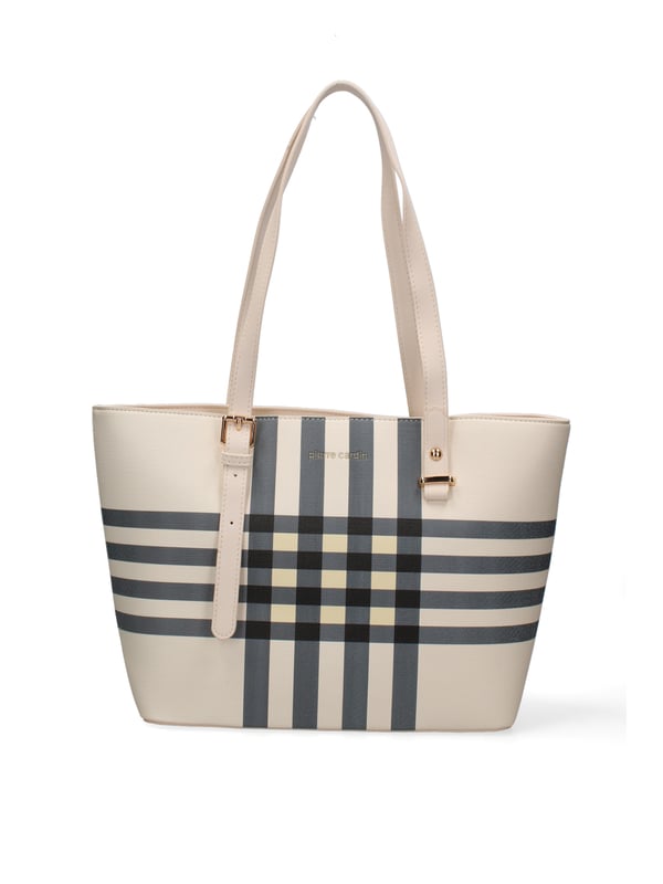 Damenhandtasche mit Reißverschluss. eine Innentasche mit Reißverschluss und eine offene. eine Rückseite mit Reißverschluss-Außentaschen. fehlender Schultergurt. Im PU-Griff. ein Innenfach.  Außenmaterial: Innenmaterial: 100 % Polyester. Maße: 40x26x12 cm. Modeprodukt