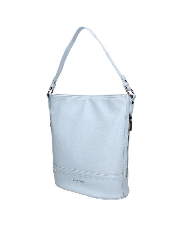 Bolso bandolera para mujer. El cierre es con cremallera. Los bolsillos internos tienen cremallera. Los bolsillos externos son uno trasero con cremallera y dos laterales. La correa para el hombro es ajustable y extraíble. El mango está fabricado en PU. Hay un compartimento interno. El material externo es 100%PU. Internamente es 100% Poliéster. Medidas: 27x31x15 cm. Producto de moda