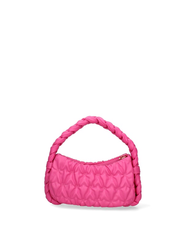 Bolso bandolera para mujer. El cierre es con cremallera. Los bolsillos internos son uno con cremallera. Los bolsillos externos están ausentes. La correa para el hombro es ajustable y extraíble. El mango está fabricado en PU. Hay un compartimento interno. El material externo es 100%PU. Internamente es 100% Poliéster. Medidas: 27x13x10 cm. Producto de moda