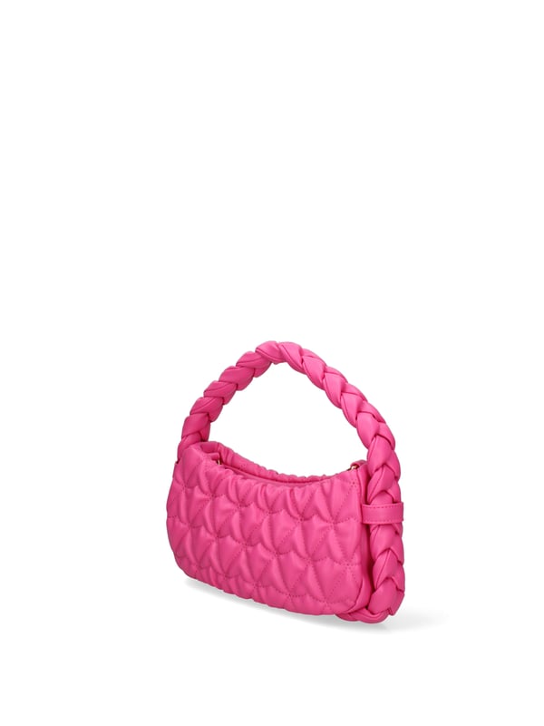 Bolso bandolera para mujer. El cierre es con cremallera. Los bolsillos internos son uno con cremallera. Los bolsillos externos están ausentes. La correa para el hombro es ajustable y extraíble. El mango está fabricado en PU. Hay un compartimento interno. El material externo es 100%PU. Internamente es 100% Poliéster. Medidas: 27x13x10 cm. Producto de moda