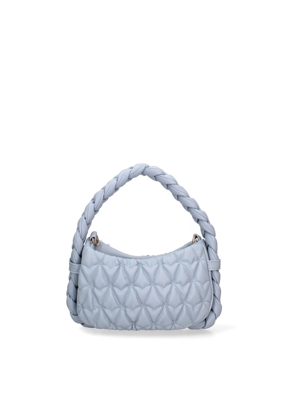 Bolso bandolera para mujer. El cierre es con cremallera. Los bolsillos internos son uno con cremallera. Los bolsillos externos están ausentes. La correa para el hombro es ajustable y extraíble. El mango está fabricado en PU. Hay un compartimento interno. El material externo es 100%PU. Internamente es 100% Poliéster. Medidas: 27x13x10 cm. Producto de moda
