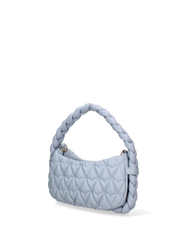 Bolso bandolera para mujer. El cierre es con cremallera. Los bolsillos internos son uno con cremallera. Los bolsillos externos están ausentes. La correa para el hombro es ajustable y extraíble. El mango está fabricado en PU. Hay un compartimento interno. El material externo es 100%PU. Internamente es 100% Poliéster. Medidas: 27x13x10 cm. Producto de moda