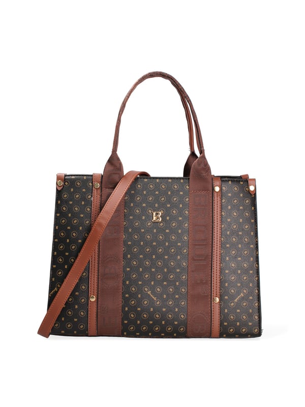 Bolso bandolera de mujer - Modelo Valoria Chic - 100% poliuretano - 34.5 x 26.0 x 14.0 cm