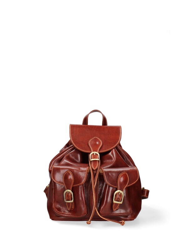 Damen-Umhängetasche mit Leder-Kordelzugverschluss. eine Innentasche mit Reißverschluss und zwei offene Innentaschen. zwei offene Vordertaschen und eine Außentasche mit Reißverschluss hinten. verstellbarer Schultergurt aus Leder. im Ledergriff. ein Innenfach.  Außenmaterial. Innen mit Baumwolle gefüttert. Maße: 32x26x13 cm. Hergestellt in Italien