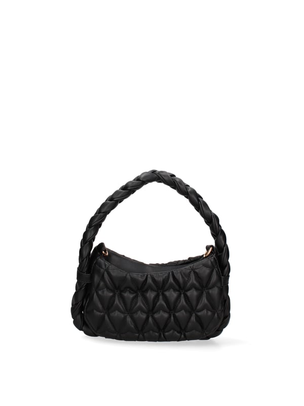 Bolso bandolera para mujer. El cierre es con cremallera. Los bolsillos internos son uno con cremallera. Los bolsillos externos están ausentes. La correa para el hombro es ajustable y extraíble. El mango está fabricado en PU. Hay un compartimento interno. El material externo es 100%PU. Internamente es 100% Poliéster. Medidas: 27x13x10 cm. Producto de moda