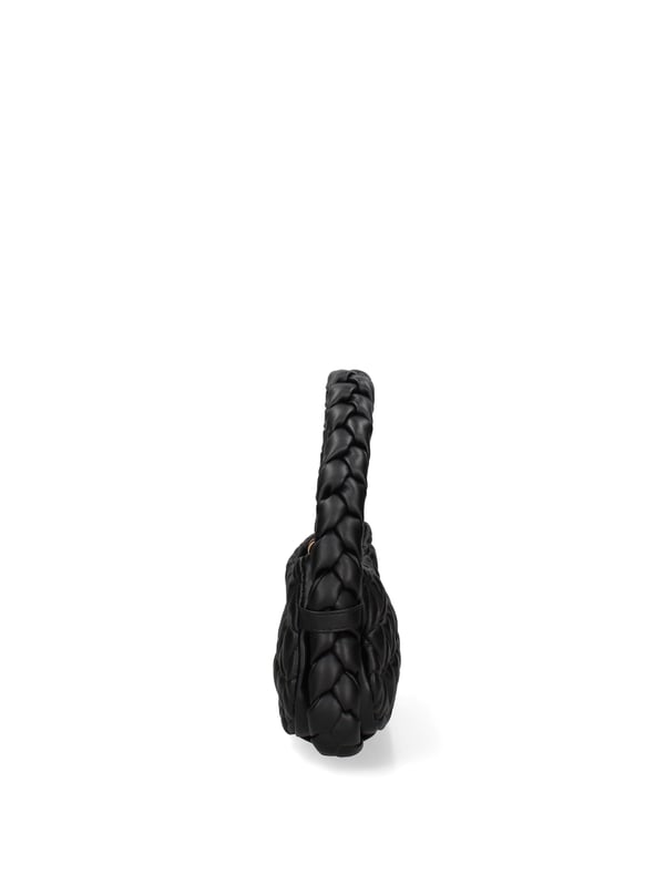 Bolso bandolera para mujer. El cierre es con cremallera. Los bolsillos internos son uno con cremallera. Los bolsillos externos están ausentes. La correa para el hombro es ajustable y extraíble. El mango está fabricado en PU. Hay un compartimento interno. El material externo es 100%PU. Internamente es 100% Poliéster. Medidas: 27x13x10 cm. Producto de moda