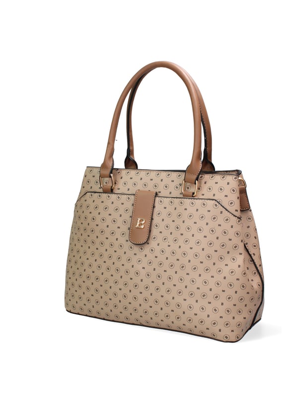 Damen Schultertasche - Modell Eolara Prime - 100% Polyurethan - 39.0 x 27.0 x 15.0 cm