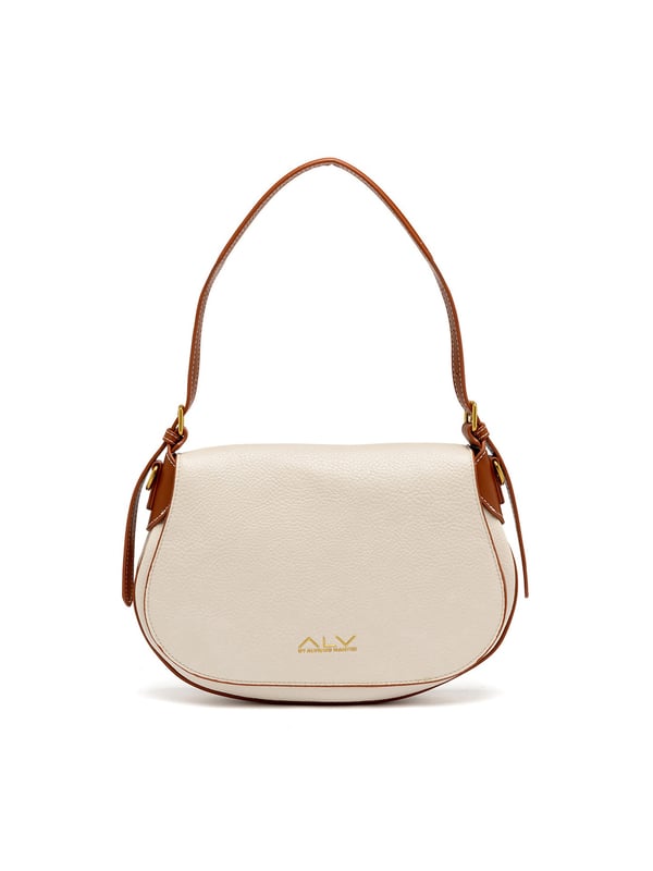 Bolso bandolera para mujer - Modelo Novella Prime - 100% poliuretano - 31.0 x 19.0 x 6.0 cm